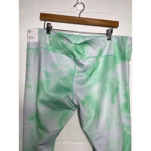 NEW Nike Dri-Fit Womens 2X Athletic Leggings Mid Rise Cropped - Picture 6 of 8